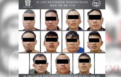 Tras persecución y una que otra bala, detienen a 11 narcomenudistas en Ecatepec